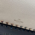 Valentino Small Rockstud Grainy Calfskin Crossbody Bag